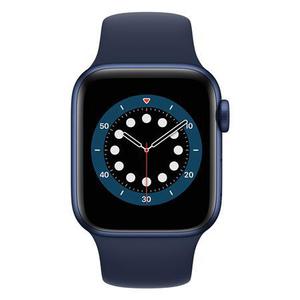 Apple Watch (serie 6) Septembre 2020 40 Mm - Aluminium Bleu - Bracelet Sport Bleu