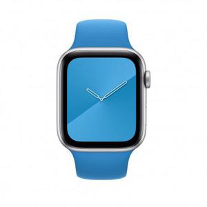Apple Watch (Serie 3) Septiembre 2017 42 mm - Aluminio Plata - Correa Deportiva Azul surfero