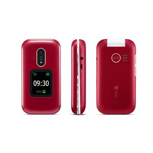 Doro 7080 Dual Sim - Rouge- Débloqué