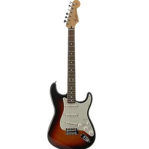 Guitare électrique Fender Standard Stratocaster Reissue American Vintage 62' 2003 Sunburst
