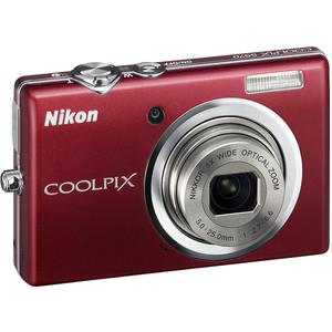 Kompaktkamera Nikon Coolpix S570 - Rot + Objektiv Nikon 28-140 mm f/2.7-6.6