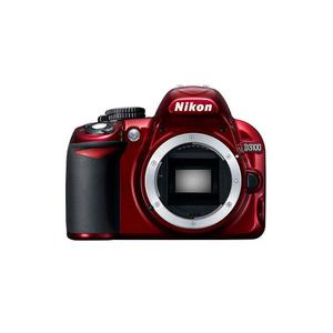 Spiegelreflexkamera Nikon D3100 Rot - Nur Gehäuse