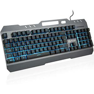 Clavier gaming hybride semi-mécanique Klim Lightning Noir QWERTZ