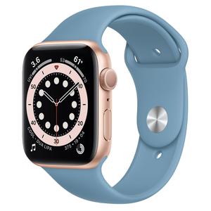 Apple Watch (Series 4) Septiembre 2018 44 mm - Aluminio Oro - Correa Deportiva Azul