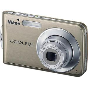 Compact - Nikon Coolpix S210 - marron + Objectif Zoom optique Nikkor 3 x 6.3 - 18.9 mm - f/3.1-5.9