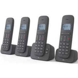 Téléphones Sans Fil Sinus CA 37 Quattro - Noir