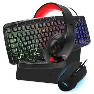 Pack AMSTRAD WARRIORS : Clavier AZERTY, Souris & tapis, Casque & adaptateur