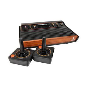 Console Atari 2600 + 2 Manettes - Noir/Marron