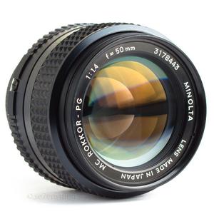 Minolta AF Macro 50mm MD f/1.4