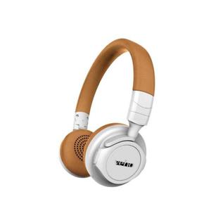 Cuffie Bluetooth con Microfono Veho Monaco - Beige/Argento