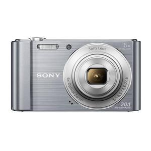 Fotocamera compatta Sony DSC-W810 - Argento + Obiettivo Sony Lens 6x Optical Zoom 26-156 mm f/3.5-6.5