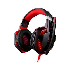 Kopfhörer Gaming mit Mikrophon Kotion Each G2000 - Rot/Schwarz