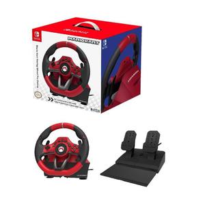Volant Hori Mario Kart Racing Wheel Pro Deluxe - Noir/Rouge