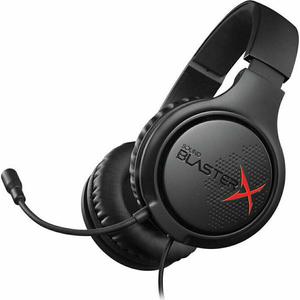 Creative Sound Blaster X H3 Koptelefoon Geluidsdemper Gaming Microfoon - Zwart/Rood