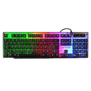 Keyboard The G-Lab Keyz Neon - AZERTY