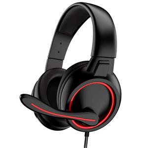 Casque Gaming avec Micro Advance GTA 210 - Noir/Rouge