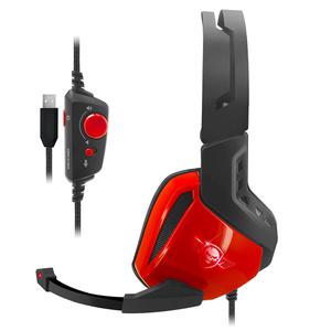Spirit Of Gamer Xpert-H100 Red Edition Kuulokkeet Gaming Mikrofonilla - Musta/Punainen