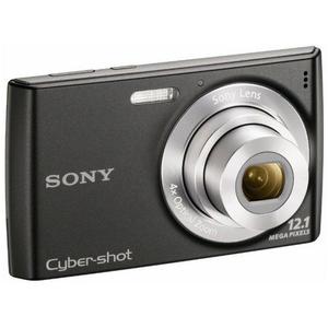 Compact Sony Cyber-shot DSC-W510 - Zwart + Lens Sony 4x Optical Zoom 26–104mm f/2.8-5.9