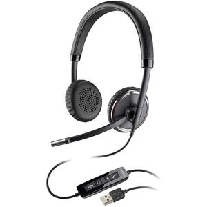 Blackwire C520-M Hoofdtelefoon - Microfoon Zwart