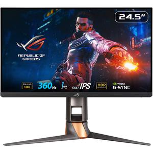 ASUS ROG Swift 360Hz PG259QN - LED-Monitor - 622 cm (245) - 1920 x 1080 Full HD (1080p) @ 360 Hz - IPS - 400 cd m² - 1 ms - HDMI DisplayPort