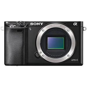 SONY Systemkamera ILCE-6100B -Alpha 6100 E-Mount Fotokameras 4K Video 180 Klapp-Display WLAN (Wi-Fi) nur Gehäuse schwarz Systemkameras