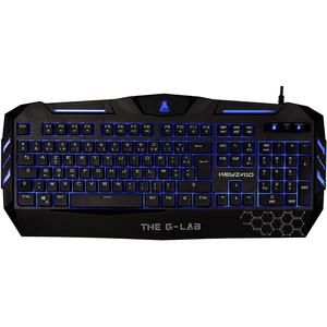 The G-Lab Keyboard AZERTY French Backlit Keyboard COMBO#300
