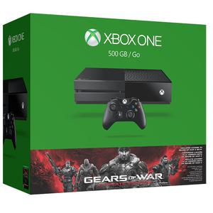 Konsole Microsoft Xbox One 500 GB + Gears of War Ultimate - Schwarz