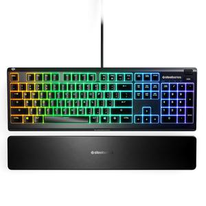 Steelseries Tastatur QWERTY Englisch (US) mit Hintergrundbeleuchtung Apex 3