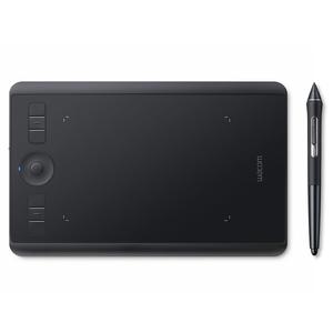 Intuos Pro Small - Digitalisierer - rechts- und linkshändig - 16 x 10 cm - Multi-Touch - elektromagnetisch - 6 Tasten - kabellos kabelgebunden - Bluetooth USB 20 - Schwarz