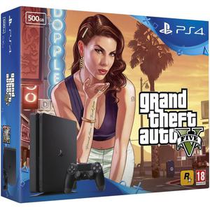 Console Sony PlayStation 4 Slim 500 Go + GTA 5