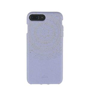 Coque écoresponsable, 100% biodégradable pour iPhone 6/6s/7/8 Plus - Lavande
