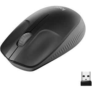 Ratón inalámbrico Logitech M190 - Negro/Gris