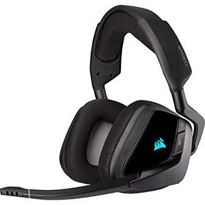 Casque Réducteur de Bruit Gaming Bluetooth avec Micro Corsair Void RGB Elite - Noir