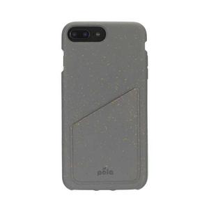 Coque iPhone 6 Plus/6S Plus/7 Plus/8 Plus - Biodégradable - Gris