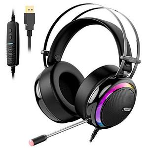 Casque Gaming avec Micro Tronsmart Glary 7.1 - Noir