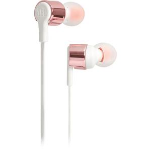 JBL T210 - Ohrhörer mit Mikrofon - im Ohr - kabelgebunden - 35 mm Stecker - Rosegold