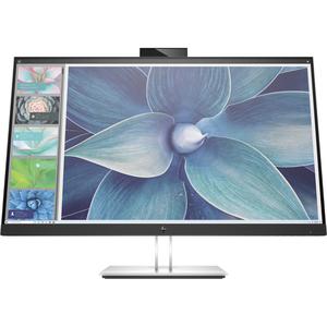 27-inch HP E27D G4 2560 x 1440 LCD Monitor Cinzento