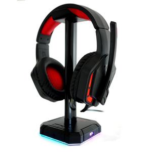 Redragon H220 Themis + Support Scepter Pro (HA300) Koptelefoon Gaming met Microfoon - Zwart/Rood