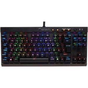 CORSAIR Clavier  QWERTZ Allemand r&eacute;tro&eacute;clair&eacute; K65 Rapidfire