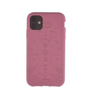 Coque écoresponsable, 100% biodégradable pour iPhone 11 Pro - Cassis