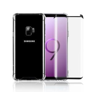 Hülle und 2 Schutzfolie Galaxy S9 - Recycelter Kunststoff - Transparent