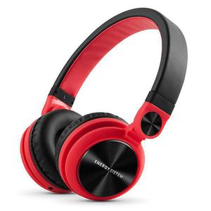 Kopfhörer mit Mikrophon Energy Sistem DJ2 - Rot/Schwarz
