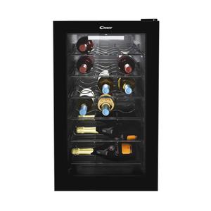 Cave a vin Candy 21 bouteilles CWC 021 MDH Noir Clayettes chromées