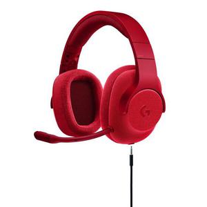 Casque Réducteur de Bruit Gaming avec Micro Logitech G433 - Rouge