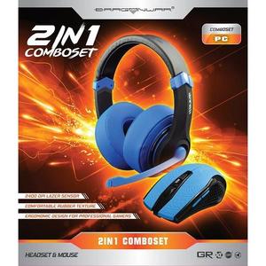 Casque + Souris Dragonwar Bundle 2 en 1 Souris Filaire et Casque Filaire