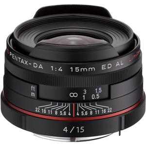 Objectif Pentax-DA 1:4 15mm ED AL Limited