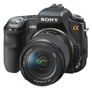 Reflex κάμερας Sony Alpha DSLR-A2000 - Μαύρο + φακού Sony 18-70mm f/3.5-5.6 AF DT