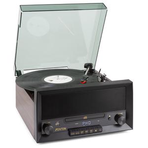 Platine Vinyle Fenton RP135W - Noir