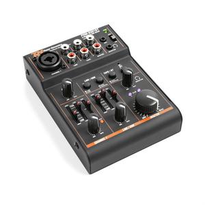 POWER DYNAMICS Table mixage 3 voies carte son usb bluetooth alimentation fant&ocirc;me