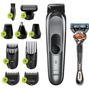 BRAUN Tondeuse homme  MGK7221 10 en 1 Gris